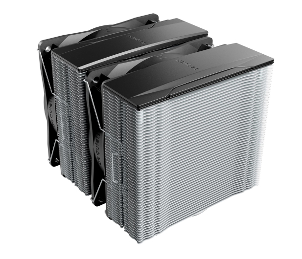 BE QUIET! Pure Rock Pro 3 Silver 2x120mm - 1325590 - zdjęcie 3